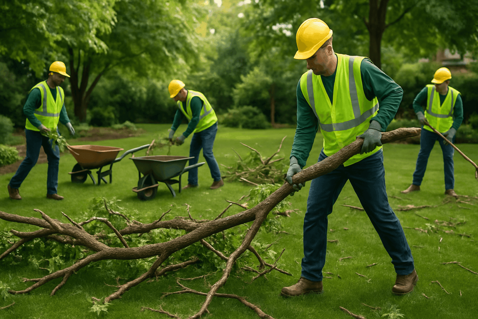 Emergency Landscape Cleanup: What to Do After Storms, Snow, or Flooding